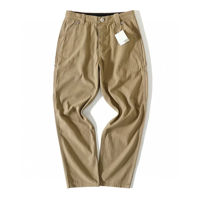 Chrome Hearts Brown Jeans  